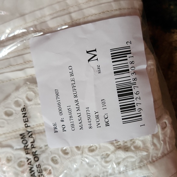 Free people ruffle Eyelet shirt - Picture 10 of 10